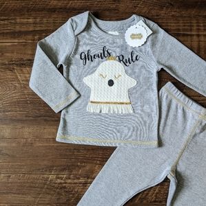 NWT Mud Pie 2-Piece Halloween Set